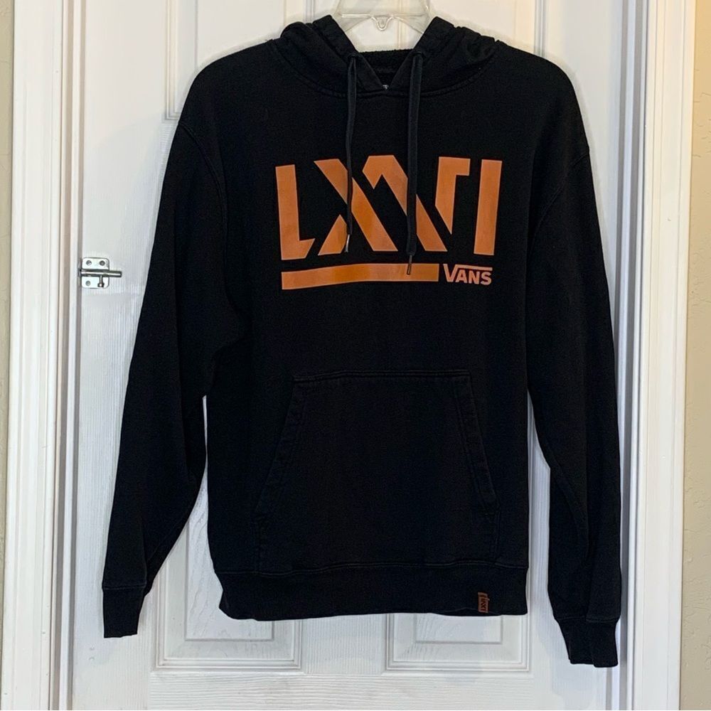 Vans x Noon Goons Volume Logo Pullover Hoodie Black Size Large